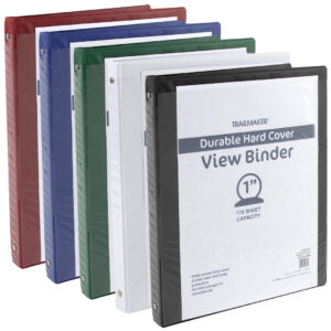 1 Inch Hard Cover Binder