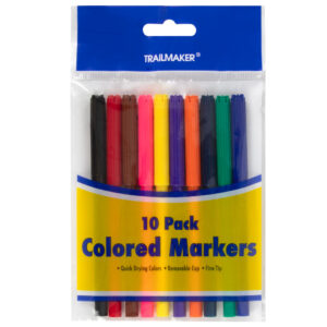 10-Pack Multicoloured Markers