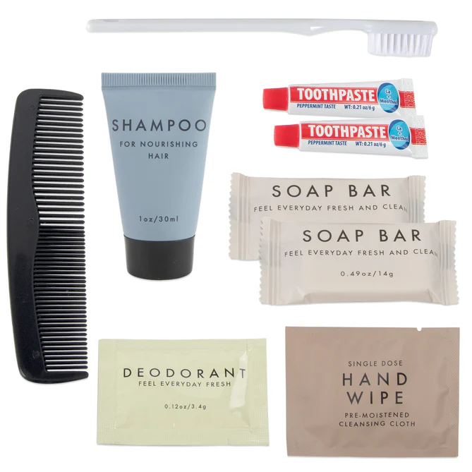 10-Piece Essential Toiletries Kit