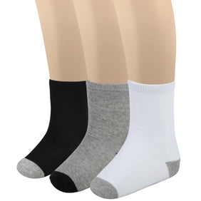 Children's Colour Block Crew Socks