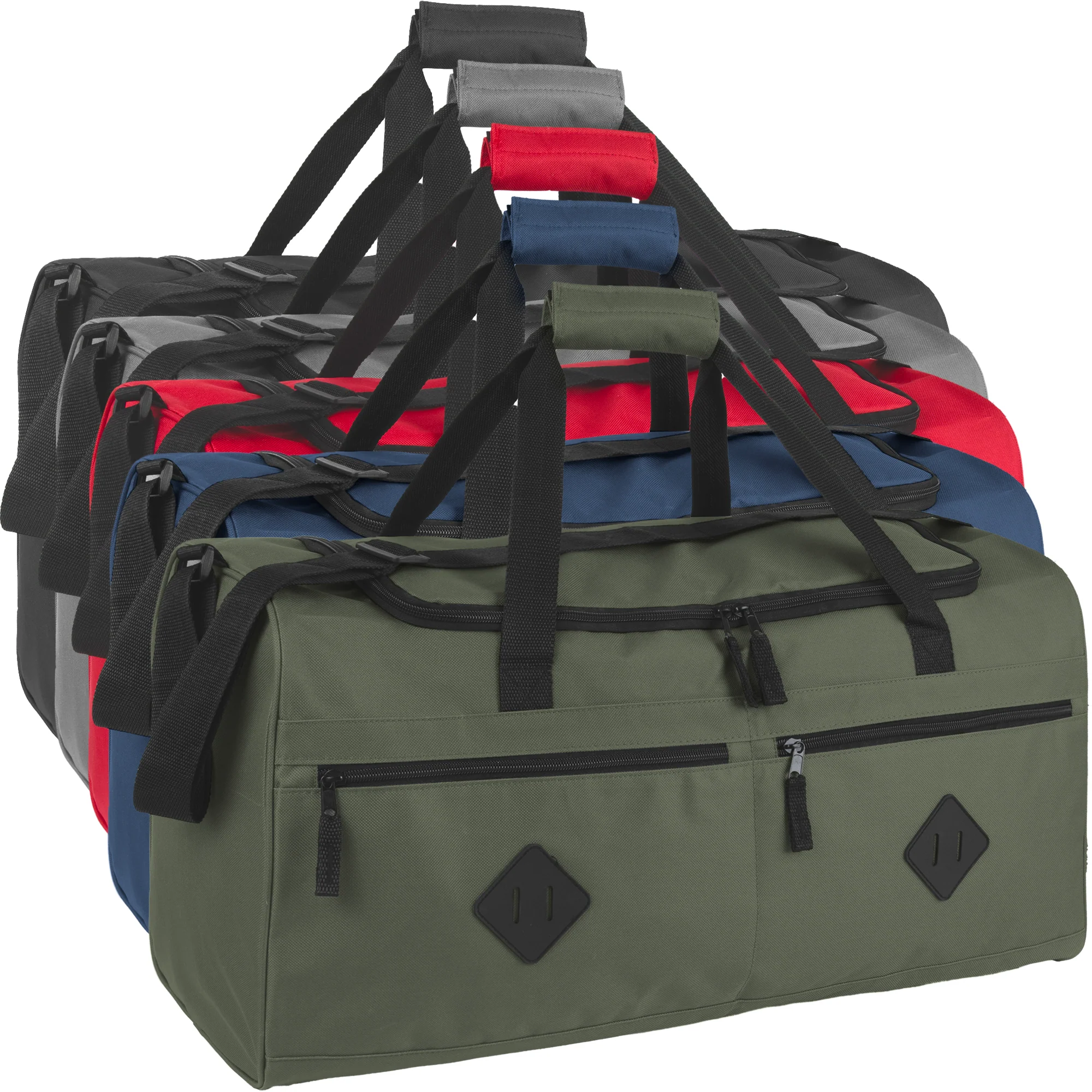 24-Inch Multi-Pocket Duffel Bag