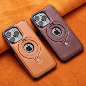 iPhone 16 Promax Leather Phone Case