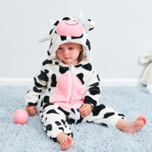 Cow Design Baby Jumpsuit