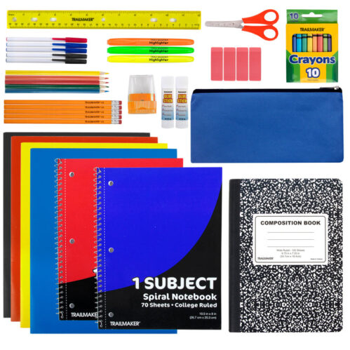 45-Piece School Supply Kit
