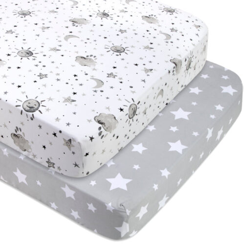 Adorable Fitted Baby Crib Mattress Sheets.