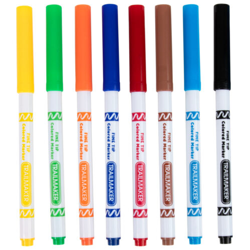 8-pack Fine Tip Markers