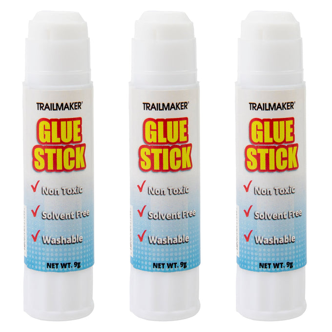 9 Grams 3-Pack Glue Stick