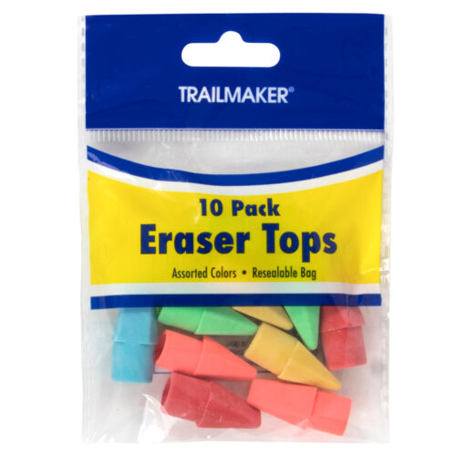 10-Pack Eraser Top