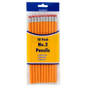 Pack of 10 Number 2 Pencils