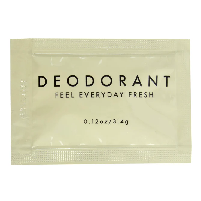 Single-Use Deodorant Pack