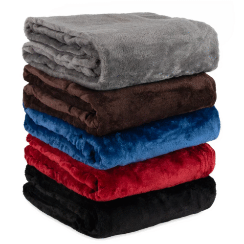 Teddy Fleece Throw Blanket