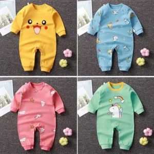 Long-sleeved Newborn Romper