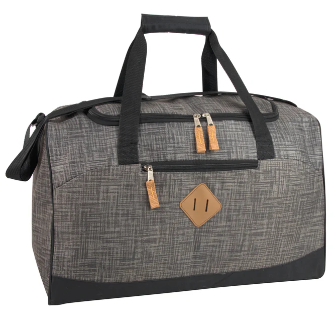 20-Inch Quality Heather Duffel Bag